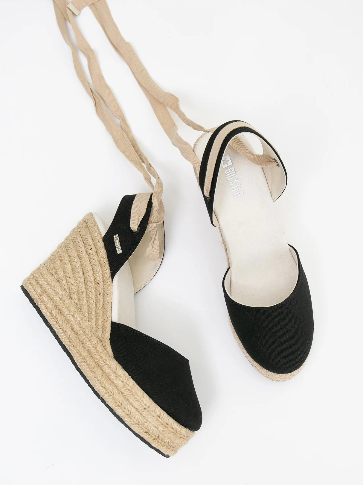 Ladies Rock Shoes | Black - Beige