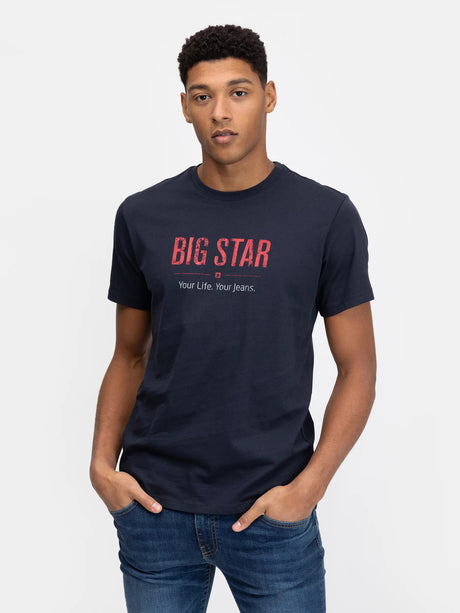 T.Shirt BIG STAR Logo | Navy