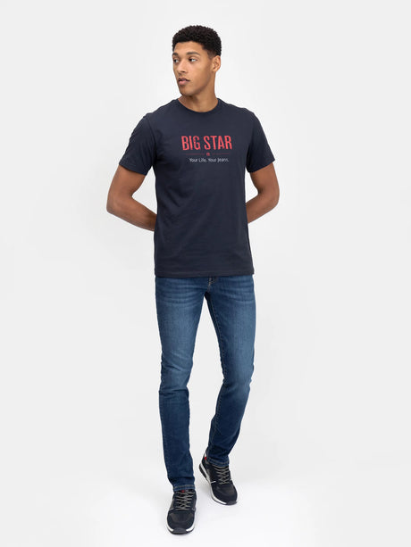 T.Shirt BIG STAR Logo | Navy