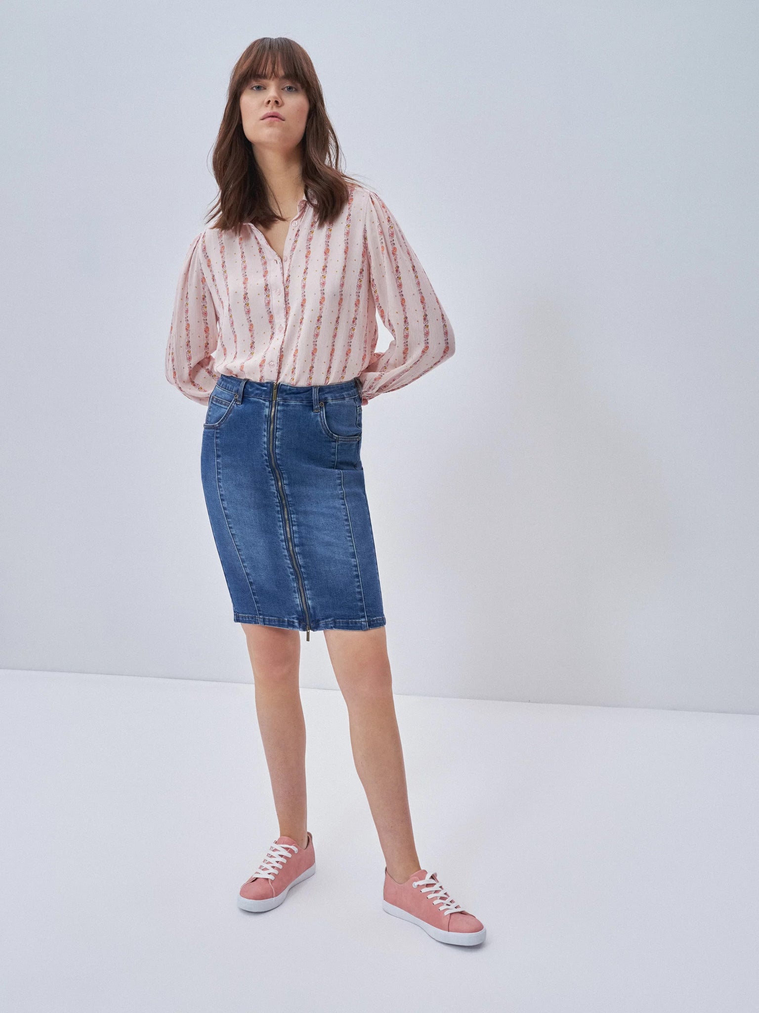 Stylish Denim SKIRT | Blue Denim