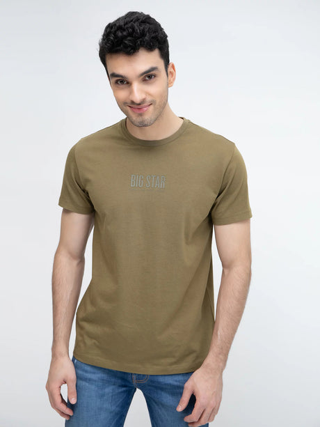 BIG STAR Logo T-SHIRT | Khaki