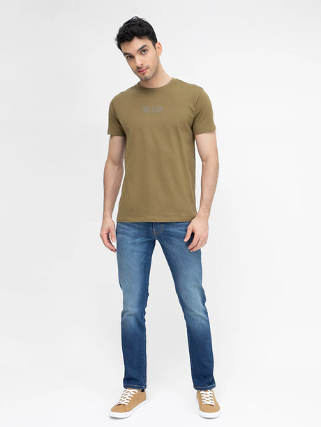 BIG STAR Logo T-SHIRT | Khaki