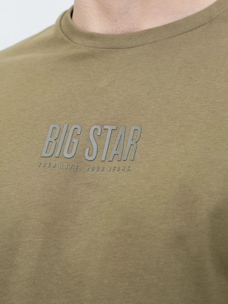 BIG STAR Logo T-SHIRT | Khaki