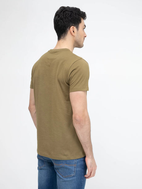 BIG STAR Logo T-SHIRT | Khaki