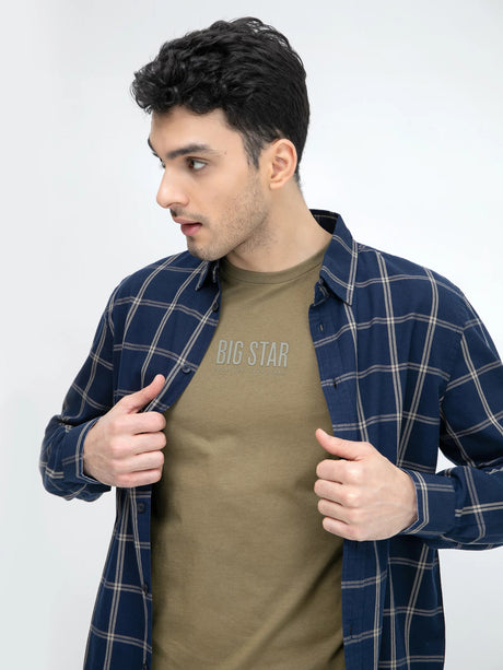 BIG STAR Logo T-SHIRT | Khaki