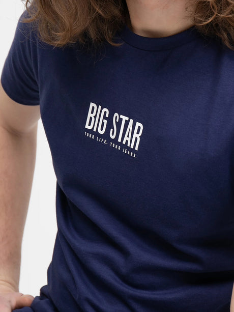 BIG STAR Logo T-SHIRT | Navy