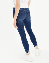 Low Waist Skinny Jeans | Denim Blue (EHMD)