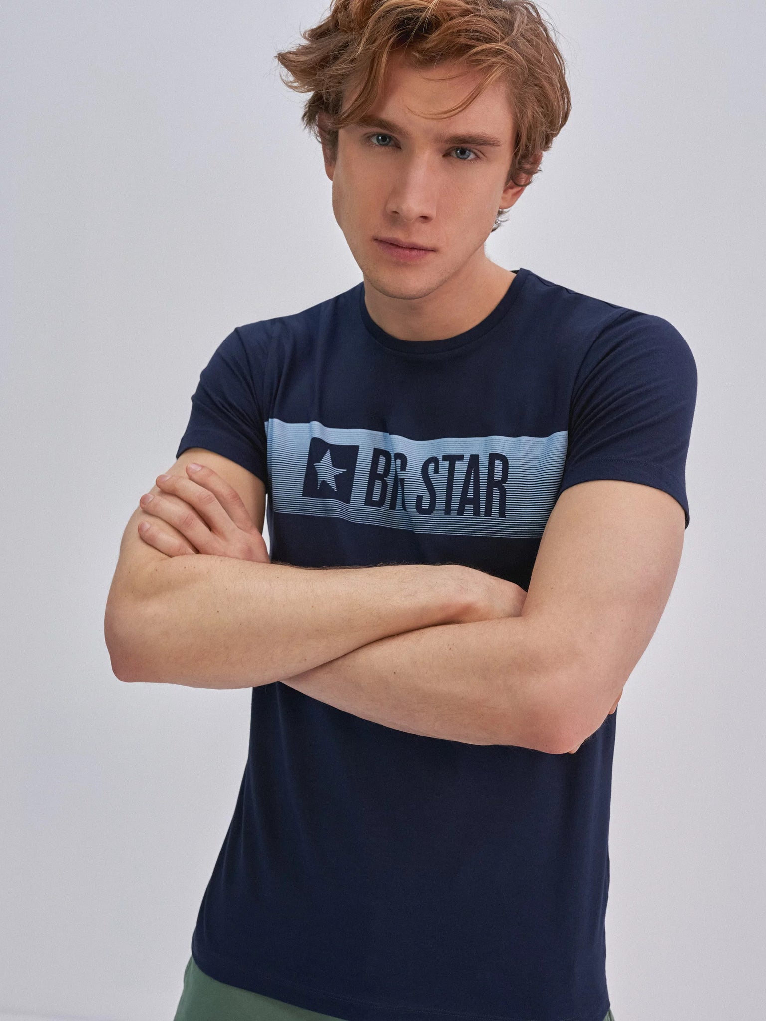 BIG STAR T-Shirt | Navy Blue