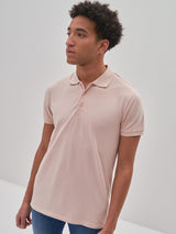 BIG STAR Basic Polo | Light Pink