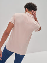 BIG STAR Basic Polo | Light Pink