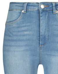 High Waist Push Up Skinny Jeans | Denim Blue (EHUM)