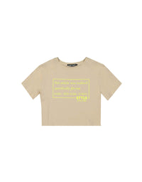 Printed T-Shirt | Cuban Sand