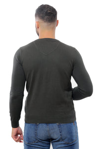 Basic Sweater V-Neck | Khaki