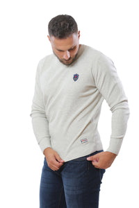 Sweater with Special Knitting | Off White