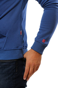 Hooded Sweatshirt | Blue
