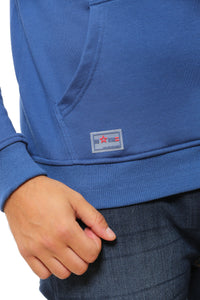 Hooded Sweatshirt | Blue
