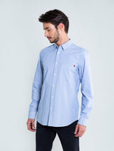 BIG STAR Shirt Long Sleeve | Blue