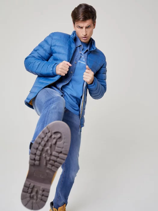 BIG STAR Quilted Jacket | Blue