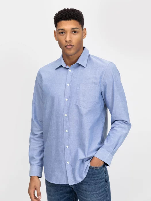 BIG STAR Oxford Shirt  | Blue