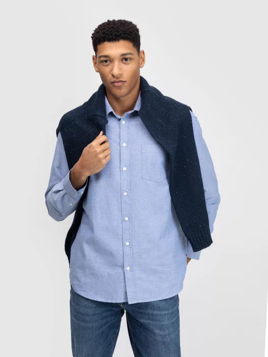 BIG STAR Oxford Shirt  | Blue