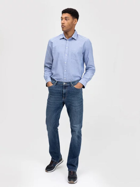 BIG STAR Oxford Shirt  | Blue