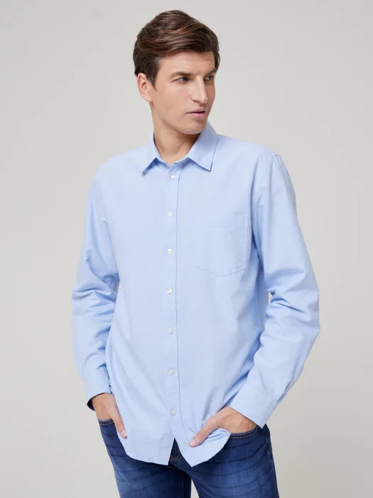 BIG STAR Oxford Shirt  | Light Blue
