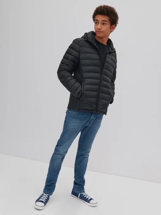 BIG STAR Quilted Jacket | Black