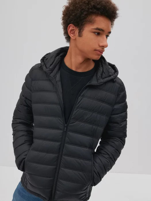 BIG STAR Quilted Jacket | Black