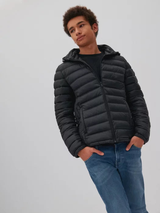BIG STAR Quilted Jacket | Black