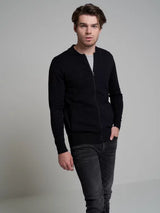Big Star Full Zip Sweater | Black