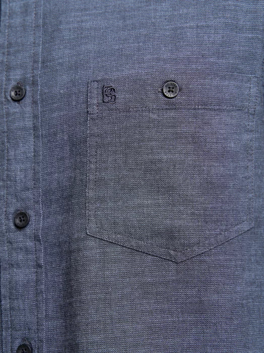 BIG STAR Shirt Long Sleeve | Dark Grey