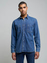 BIG STAR Denim Shirt | Denim Blue